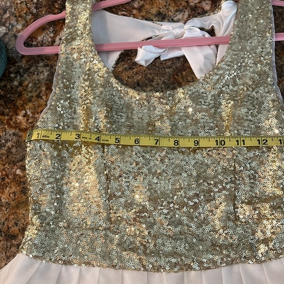 B. Smart Sequined Prom or Formal Dress with Sheer Overlay size 9/10 - Picture 12 of 12